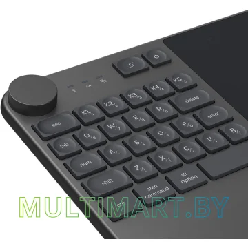 Графический планшет Huion Inspiroy Keydial KD200 (черный) картинка 5